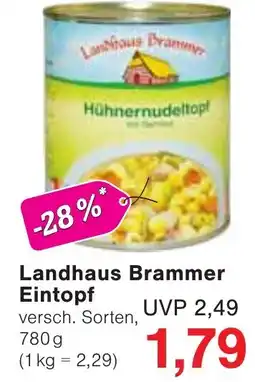Wiglo Wunderland Landhaus Brammer Eintopf Angebot