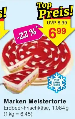 Wiglo Wunderland Marken Meistertorte Erdbeer-Frischkäse Angebot