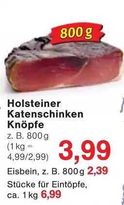 Wiglo Wunderland Holsteiner Katenschinken Knöpfe Angebot
