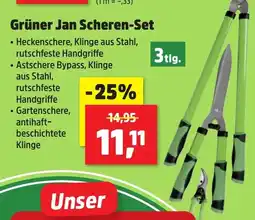 Thomas Philipps Grüner Jan Scheren-Set Angebot