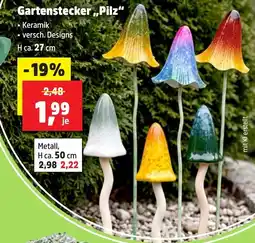 Thomas Philipps Gartenstecker „Pilz“ Angebot