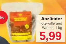 Wiglo Wunderland Anzünder Holzwolle und Wachs Angebot