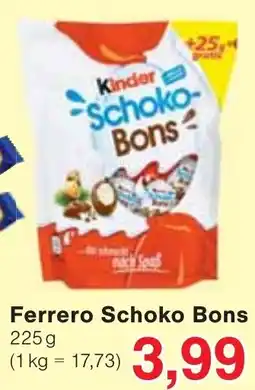 Wiglo Wunderland Ferrero Schoko Bons Angebot
