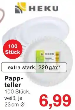 Wiglo Wunderland HEKU Papp-teller Angebot