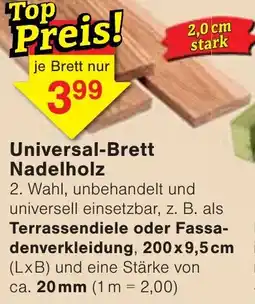 Wiglo Wunderland Universal-Brett Nadelholz Angebot