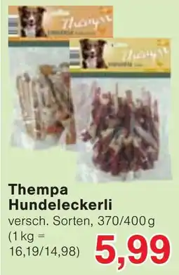 Wiglo Wunderland Thempa Hundeleckerli Angebot