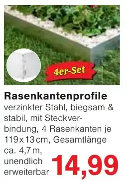 Wiglo Wunderland Rasenkantenprofile Angebot