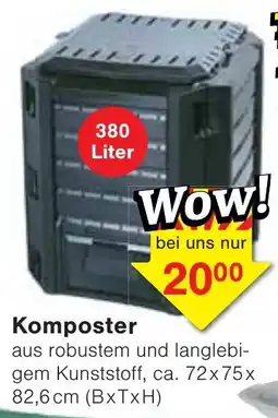 Wiglo Wunderland Komposter Angebot