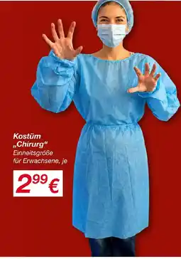 KiK Kostüm ,,Chirurg" Angebot