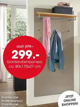 Möbel Martin Garderobenpaneel Angebot