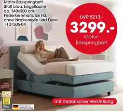 Möbel Martin Motor-Boxspringbett Angebot