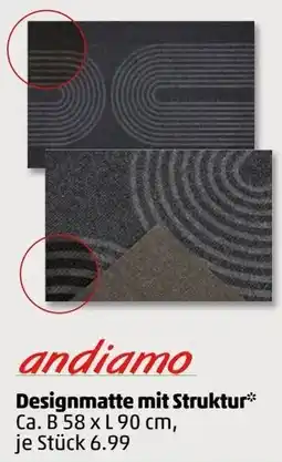 PENNY andiamo Designmatte mit Struktur Angebot