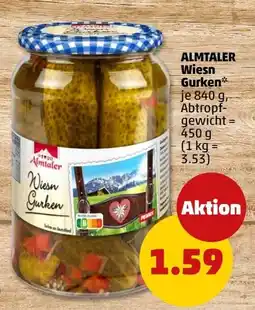PENNY ALMTALER Wiesn Gurken Angebot