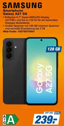 expert Techno Land SAMSUNG Smartphone Galaxy A27 5G Angebot