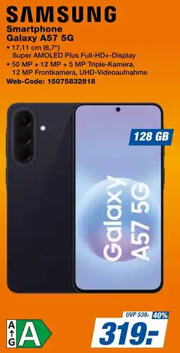 expert Techno Land SAMSUNG Smartphone Galaxy A57 5G Angebot