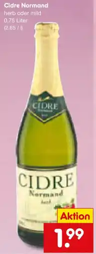 Netto Marken-Discount Cidre Normand Angebot