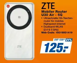 expert Techno Land ZTE Mobiler Router U30 Air - 5G Angebot