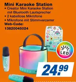 expert Techno Land Creator Mini Karaoke Station Angebot