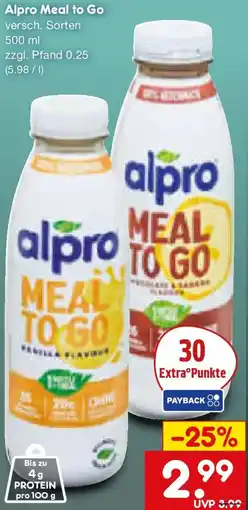 Netto Marken-Discount alpro Meal to Go Angebot