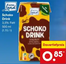 Netto Marken-Discount GUTES Land Schoko Drink Angebot