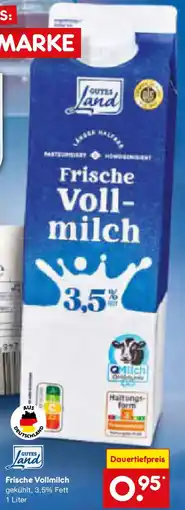 Netto Marken-Discount GUTES Land Frische Vollmilch Angebot
