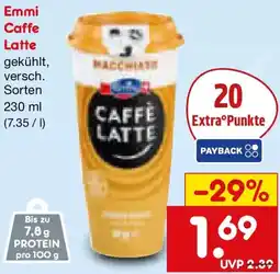 Netto Marken-Discount Emmi Caffe Latte Angebot