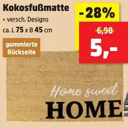 Thomas Philipps Kokosfußmatte Angebot