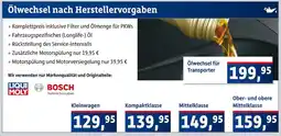 AUTO plus Ölwechsel nach Herstellervorgaben Angebot