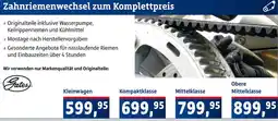 AUTO plus Zahnriemenwechsel zum Komplettpreis Angebot