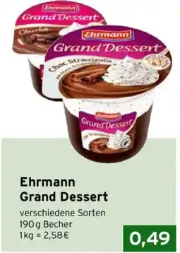 CAP Markt Ehrmann Grand Dessert Angebot