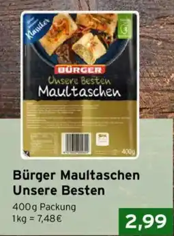 CAP Markt Bürger Maultaschen Unsere Besten Angebot