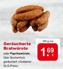 CAP Markt Geräucherte Bratwürste Angebot