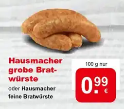 CAP Markt Hausmacher Bratwürste Angebot