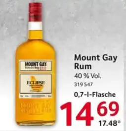 Selgros Mount Gay Rum Angebot