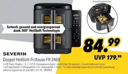 MEDIMAX SEVERIN Doppel-Heißluft-Fritteuse FR 2468 Angebot