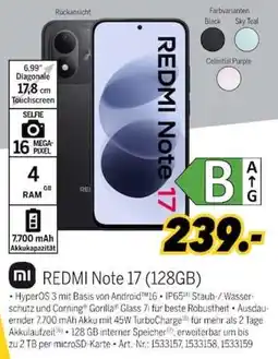MEDIMAX REDMI Note 17 (128GB) Angebot