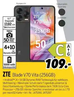 MEDIMAX ZTE Blade V70 Vita (256GB) Angebot