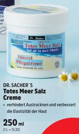 Thomas Philipps DR. SACHER'S Totes Meer Salz Creme Angebot