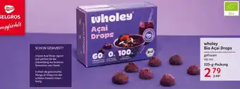 Wholey Bio Açaí Drops