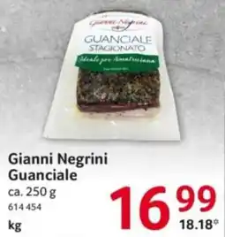 Selgros Gianni Negrini Guanciale Angebot