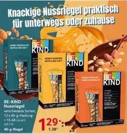 Selgros BE-KIND Nussriegel Angebot