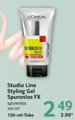 Selgros L'ORÉAL PARIS Studio Line Styling Gel Spurenlos FX Angebot