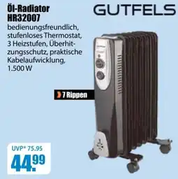 V Baumarkt Öl-Radiator HR32007 GUTFELS Angebot