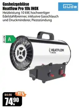 V Baumarkt Gasheizgebläse Heatflow Pro 10k INOX Angebot