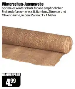 V Baumarkt Winterschutz-Jutegewebe Angebot