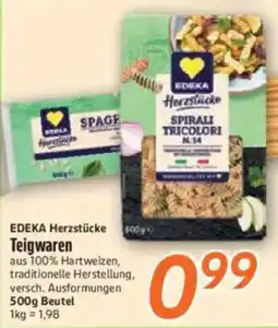 inkoop EDEKA Herzstücke Teigwaren Angebot