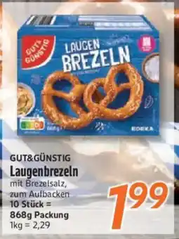inkoop GUT&GÜNSTIG Laugenbrezeln Angebot