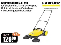 V Baumarkt Kärcher Kehrmachine S 4 Twin Angebot
