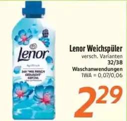 inkoop Lenor Weichspüler Angebot