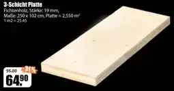V Baumarkt 3-Schicht Platte Angebot